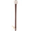 Marimba Schlägel Holzgriff Stoffspitze 25 Cm Weiß 1