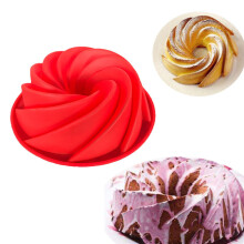 Silikonform Groß Bunt Für Kuchen 9,5 Zoll Zu Hause