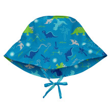 min pelaan. tyttvauvat Sun Protection Bucket Hat Aqua Dinosaurs 0-6 kk US