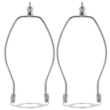 8St. Stehlampe Schirm Harp Halter E27 Legierung