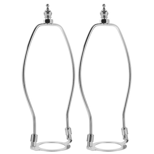 8St. Stehlampe Schirm Harp Halter E27 Legierung 2
