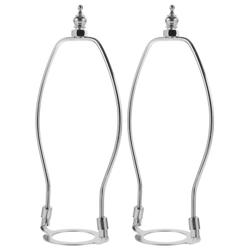 8St. Stehlampe Schirm Harp Halter E27 Legierung 1