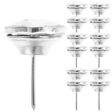 20 stücke 25 mm diamant kristall polsternägel für sofa, wanddekoration