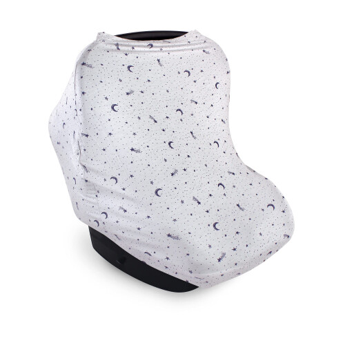 Yoga Sprout Multi Use Carseat Canopy Moon One Size