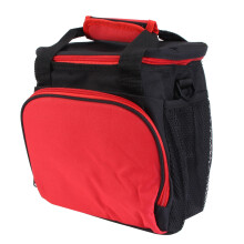 Wiederverwendbare Lunchtasche Aus Oxfordstoff Mit Isolierung Rot
