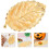 blattförmiges snacktablett, servierplatte für , snacks, dessert 9