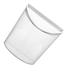 Wandhängender Müllbehälter Aus Kunststoff Transparent Küche