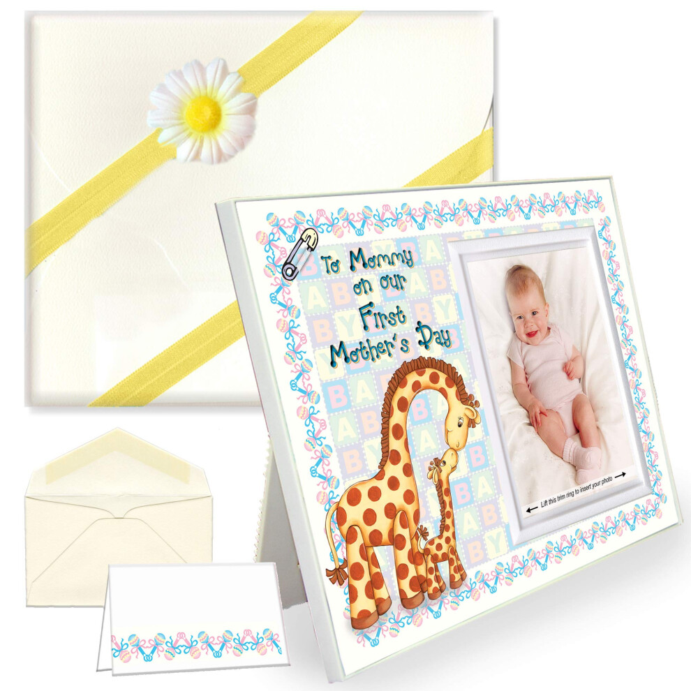 Expressly Yours! Photo Expressions To Mommy On Our First Mother's Day Picture Frame | 1St Mothers Day Picture Frame Gift | Gift-Boxed Ready To Give | Expressly Yours! Pho