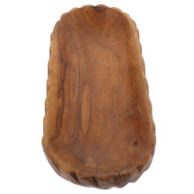 holz tablett zum servieren von dessert, kuchen, tee und tischdekoration