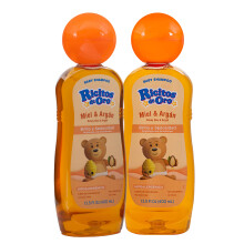 Ricitos de Oro Shampooing nettoyant pour bb avec extrait naturel Plus de larmes hypoallergniques 2 paquets de bouteilles de 13,5 FL Oz. Miel
