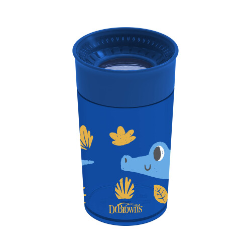 360 Tumbler Without Spout Blue Handleless 300ml
