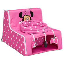 Disney Minnie Mouse Sit N Play draagbare activiteitenstoel voor baby's van Delta Children - vloerstoel voor baby's