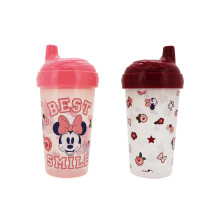 Kubek niekapek Cudlie Disney Baby Girl 2 szt. 10 uncji z twardą wylewką dla najlepszego uśmiechu malucha