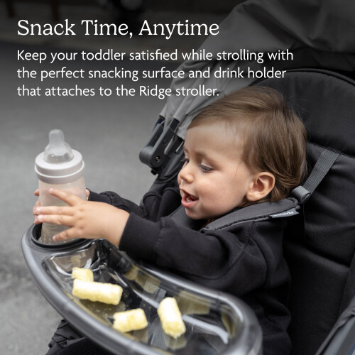 UPPAbaby UPPAbaby Snack Tray for Ridge Stroller/Quick Attachment/Folds with Stroller 1