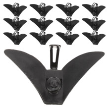 20 fliegenklammern , metallverschluss, kunststoffhalsband