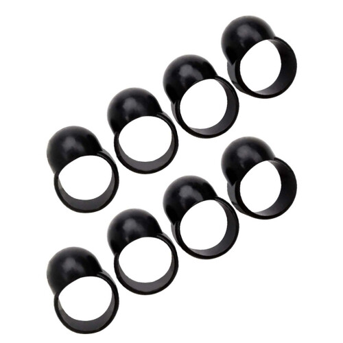 8-teiliges Zungentrommel-Finger-Ethertrommel-Klopf-Tool, schwarz