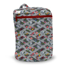 Kanga Care Borsa Bagnata Cuciture Sigillate Impermeabile 3D dimensionale per Pannolini di Stoffa per Bambini Viaggi Spiaggia Piscina Palestra Nuo