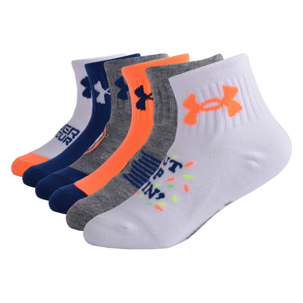 Under Armour Baby Jongens Multi Pack Donut Essential Quarter Sok Multi 0-6 Maanden-image