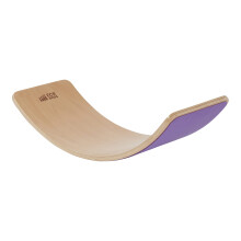 ECR4Kids Balance Board con base in feltro Giocattolo Montessori Viola