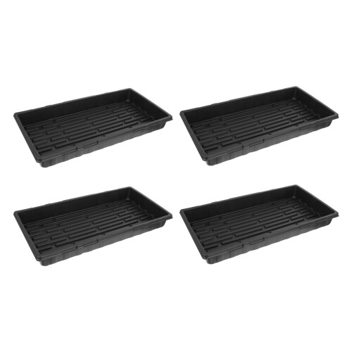 4 verdickte Anzuchtschalen grün, Gartenschale, Keimschale 2