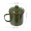 2 emaille wasserbecher kaffeetassen mit deckel camping 3