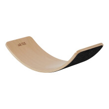 ECR4Kids Balance Board con base in feltro Giocattolo Montessori Nero
