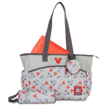 Bolsa de paales Disney Cudlie para mams | Bolsa de paales de viaje grande y espaciosa para beb nio y nia | Bolso multifuncional para beb d