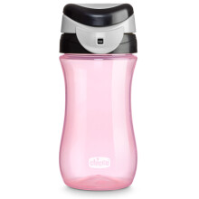 Chicco My Tumbler lhev na vodu s otevrenm okrajem s volne prutokovou hubic 12oz.| Ochrana proti rozlit pri zavrenm vku | Vklopn rukojet | Top