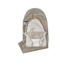 Seduta in Tessuto Extra BabyBjrn per Sdraietta Rete Grigio Beige/Bianco