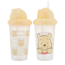 Disney Trinkbecher fr Kleinkinder fr Jungen und Mdchen | 10-Unzen-Schnabelbecher im Zweierpack mit Strohhalm und Deckel | Robuste, blaue, auslaufs