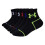 Under Armour Under Armour Baby Boys Multi Pack Basic Essential Quarter Sok Sort 12-24 m?neder 1
