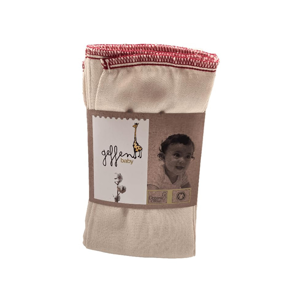Geffen Baby Burp Cloths Prefold Cloth Diapers Overnight Diaper Inserts For Infant Burp Cloth Rags For Babies Washable Reusable Organic Cotton Li
