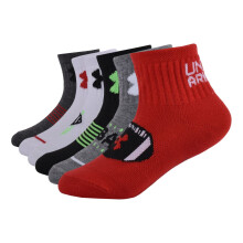 Under Armour Baby Boys Multi Pack Lngsta Yard Essentials Quarter Sock Multi 2T-4T