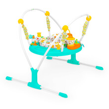 Bright Starts Cooking Up Fun Baby Activity Jumper with Music and Lights Kitchen Role Play Toys Unisex 6 Months+ Up to 25 lbs