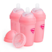 Herobility dubbele antikoliek-babyflessen - 8,5 fl oz/240 ml - 3-pack