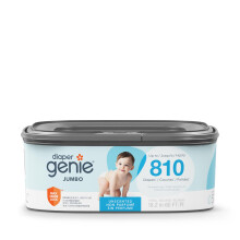 Diaper Genie Jumbo Quadrat Nachfüllung, 60 ft, hält bis zu 810 Windeln.