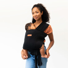 Portabebιs MOBY Easy Wrap de Petunia Pickle Bottom - Ojal negro