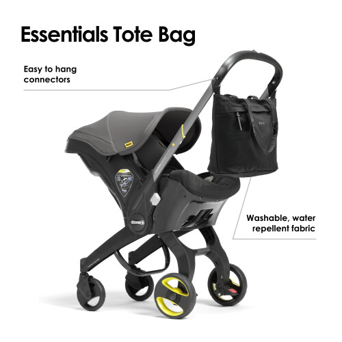 Borsa tote DOONA Essentials Nitro nera 1