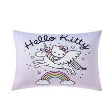 NORTHWEST Kids Vndbar sngkudde (med avtagbart skal) Komplett sngkudde med molnliknande fyllning & avtagbart verdrag 20 x 30 i Hello Kitty
