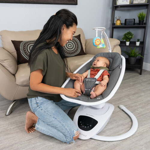 Baby Trend NuMotion Infinity Swing Dash Tan 1
