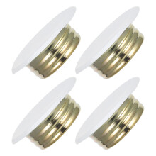 4 uds. placas cubresprinklers para rociadores de techo con anillo