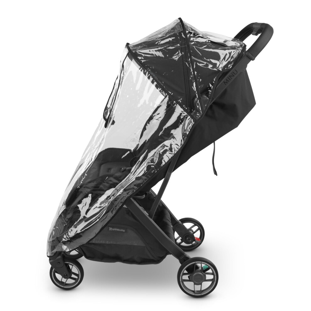 Photos - Baby Carrier UPPAbaby Minu V3 Rain Shield - Waterproof and Windproof Coverage - Ventilated Design - Quick Attachment - Easy Access to Chi 