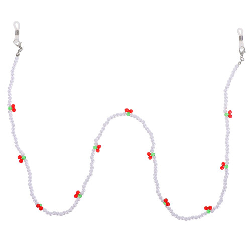 colgante para gafas con de cereza,