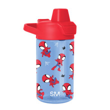 Jednoduch modern detsk plastov lhev na vodu Tritan Summit | Marvel Spider-man 12 oz hrnek bez BPA s krytm vckem se slmou odolnm proti niku