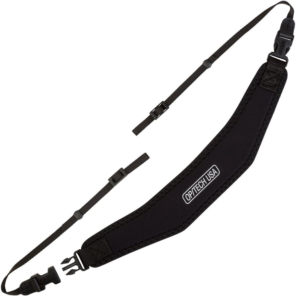 Op/Tech Usa Utility Strap 3/8"""" - Padded Camera Strap With Quick Release For Dslr Binoculars Polaroid & Film Cameras - Lightweight Vintage Style - 711554351523
