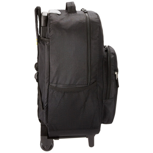 Mochila com Rodas Rockland de Dupla Alça, Preta, 17-Polegadas 2