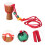 mini de madera con línea , tambor ideal regalo 7