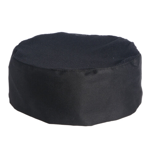 cocinero malla transpirable correa ajustable negro