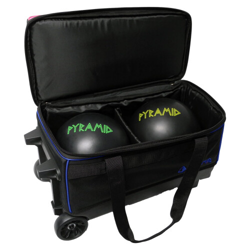 Pyramid Prime Double Roller Black/Royal Blue 2