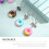 6 collares para amigas, de plástico, donut 11